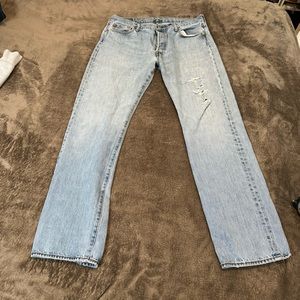 Levis 501 sz 36x34 blue nice face